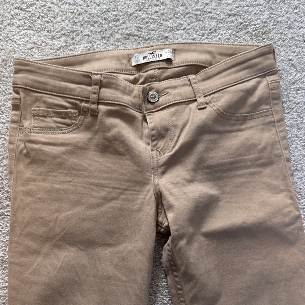 Hollister Women's Beige Skinny Jeans
